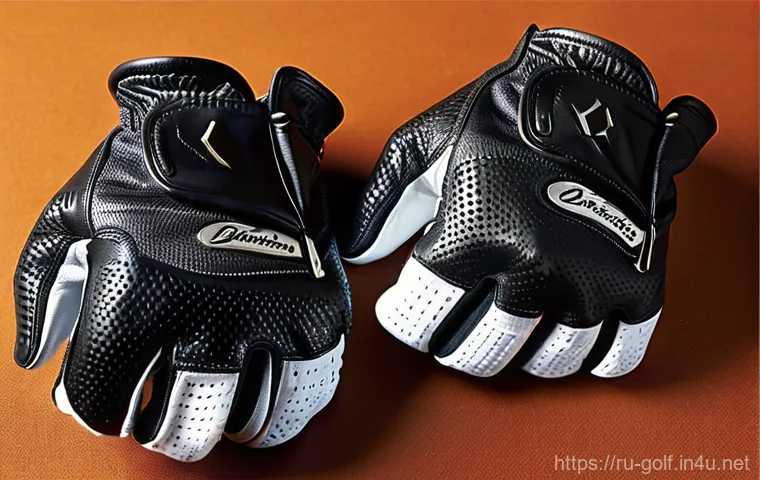 골프 장갑 선택 가이드 - **Prompt: The Golfer's Second Skin: Perfect Fit Cabretta Leather Golf Glove**

    A high-resolution...