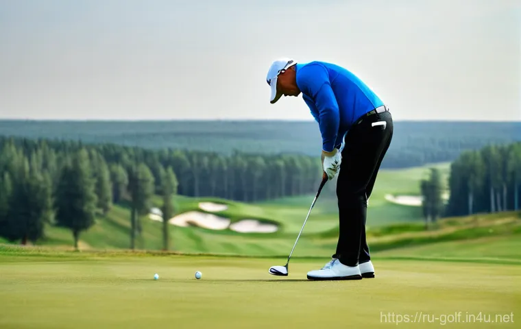 골프 이벤트 및 대회 참여 방법 - Here are three image prompts in English, detailing various aspects of the golf experience: