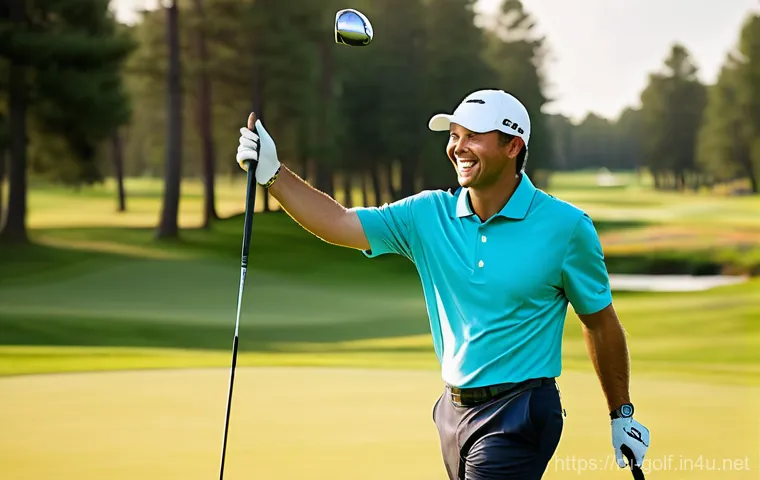 골프 이벤트 및 대회 참여 방법 - Image Prompt 1: The Thrill of a Golf Tournament in Russia**